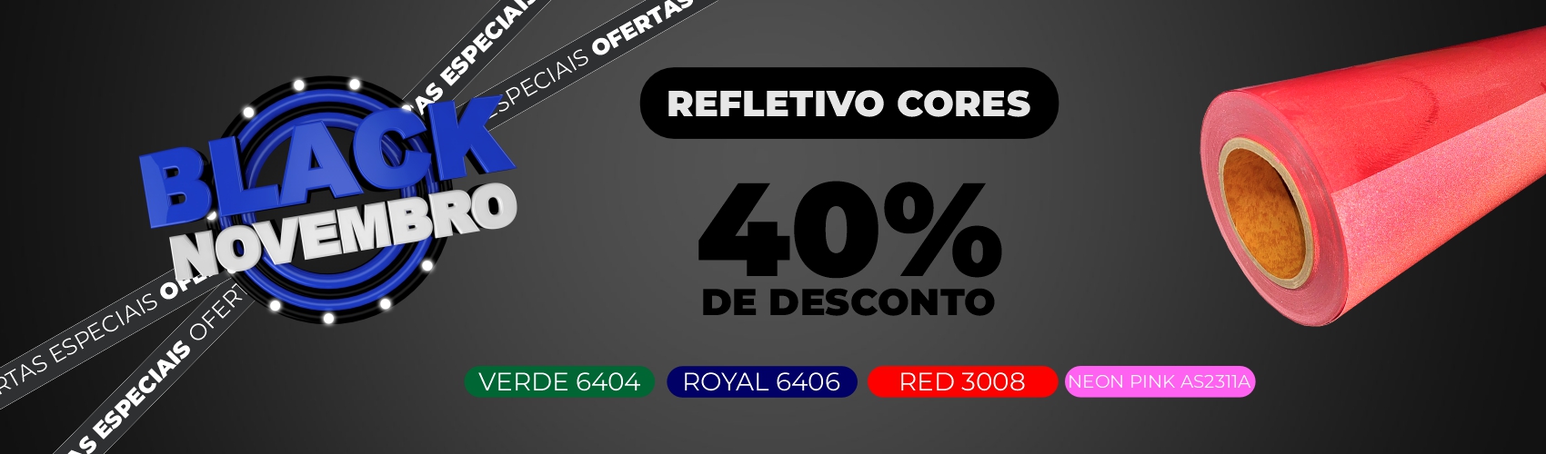 refletivo cores